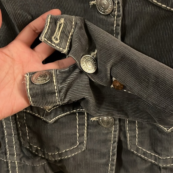 True Religion Corduroy Blazer Jacket XS - Picture 10 of 16